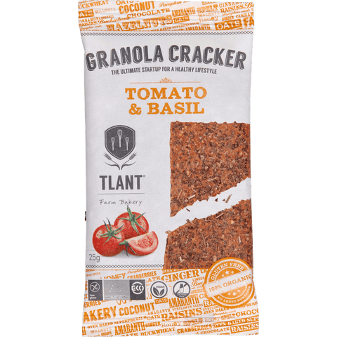 Granola Cracker - Tomaat & Basilicum