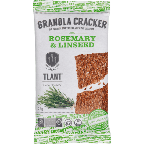Granola Cracker - Romarin & Graines de Lin