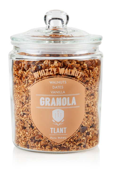 Glass Jar - Whizzy Walnut